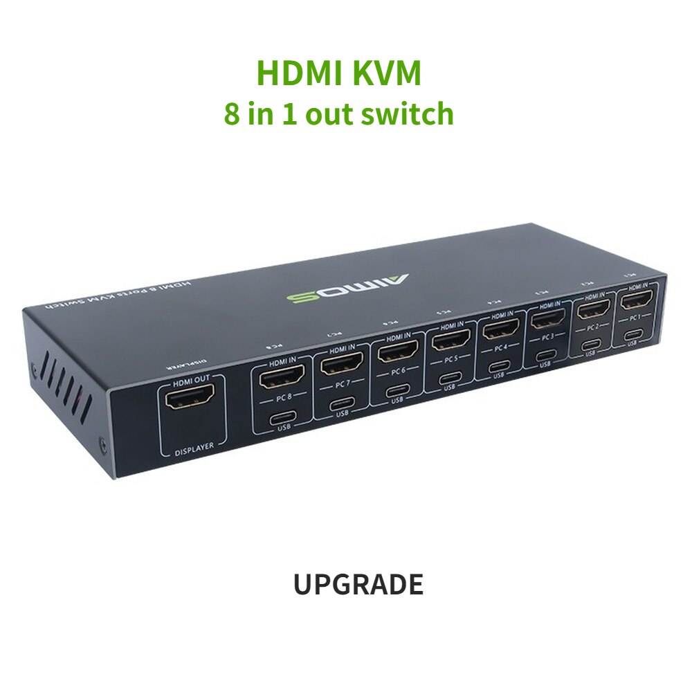 HDMI KVM ó, 8 Ʈ, 8  1 ƿ, HDMI USB ..